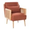 ORUM - Fauteuil - Oranje - Rotan -LeenBakker Winkel 1000138246