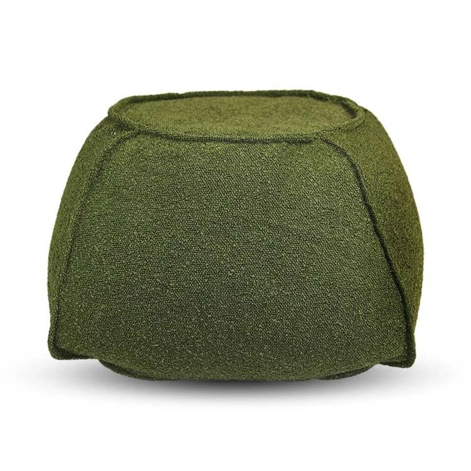 Unique Living - Poef Borre Winter Green -40x35x40cm 3 Unique Living - Poef Borre Winter Green -40x35x40cm