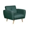 FLORLI - Fauteuil - Groen - Polyester -LeenBakker Winkel 1000141052