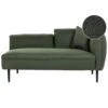 CHEVANNES - Chaise Longue - Groen - Polyester 1 CHEVANNES - Chaise Longue - Groen - Polyester -LeenBakker Winkel 1000142909