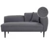 CHEVANNES - Chaise Longue - Donkergrijs - Bouclé -LeenBakker Winkel 1000142947
