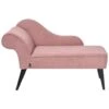 BIARRITZ - Chaise Longue - Roze - Linkerzijde - Polyester 2 BIARRITZ - Chaise Longue - Roze - Linkerzijde - Polyester -LeenBakker Winkel 1000143022
