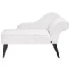 BIARRITZ - Chaise Longue - Wit - Rechtszijdig - Polyester 2 BIARRITZ - Chaise Longue - Wit - Rechtszijdig - Polyester -LeenBakker Winkel 1000143038