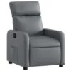 VidaXL - Fauteuil - Grijs - Kunstleer 2 VidaXL - Fauteuil - Grijs - Kunstleer -LeenBakker Winkel 1000143707