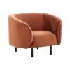 LOEN - Fauteuil - Oranje - Fluweel -LeenBakker Winkel 1000144261