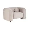 LEIREN - Fauteuil - Taupe - Polyester 1 LEIREN - Fauteuil - Taupe - Polyester -LeenBakker Winkel 1000144430