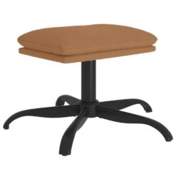 VidaXL - Voetenbank - Taupe - Microvezel