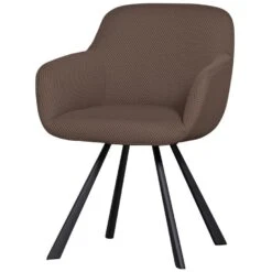 WOOOD Juno Eetkamerstoel - Mesh - Espresso - 79x58x58