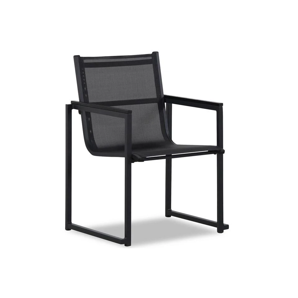 Tuinstoel Stapelbaar Textileen Grijs-antraciet Lifestyle Garden Furniture 3 Tuinstoel Stapelbaar Textileen Grijs-antraciet Lifestyle Garden Furniture