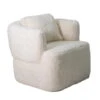 Draaifauteuil Beige Fluffy - Zithoogte 43cm - Ollie 2 Draaifauteuil Beige Fluffy - Zithoogte 43cm - Ollie -LeenBakker Winkel 1000149325