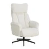 Relaxfauteuil Off-White Stof - 76x80x95cm - Draaibaar - Jonas 1 Relaxfauteuil Off-White Stof - 76x80x95cm - Draaibaar - Jonas -LeenBakker Winkel 1000149326