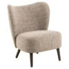 Fauteuil Lichtbruin Stof - Zithoogte 45cm - Ellie 1 Fauteuil Lichtbruin Stof - Zithoogte 45cm - Ellie -LeenBakker Winkel 1000149328
