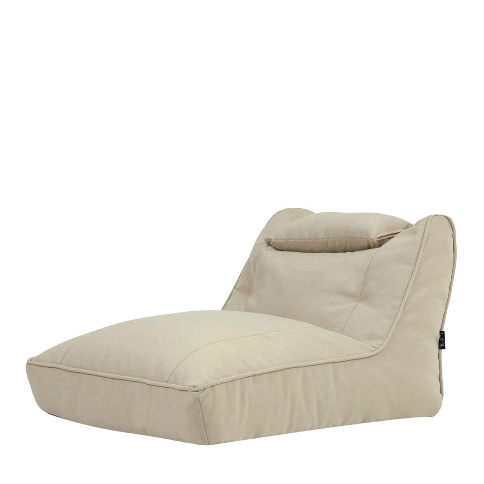 Icon Zitzak Lounger Nova - Olefin Zitzak Buiten - Beige 3 Icon Zitzak Lounger Nova - Olefin Zitzak Buiten - Beige