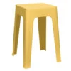 Home Deco Factory Zit Krukje/stoel - Geel - D34 X H47 Cm