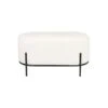 Housecraft Living Boz Hocker/ Bankje Off-White - Wit