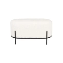 Housecraft Living Boz Hocker/ Bankje Off-White - Wit