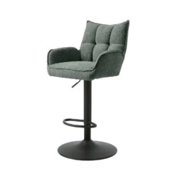 Nordic Home - Janna Verstelbare Barstoel - Groen