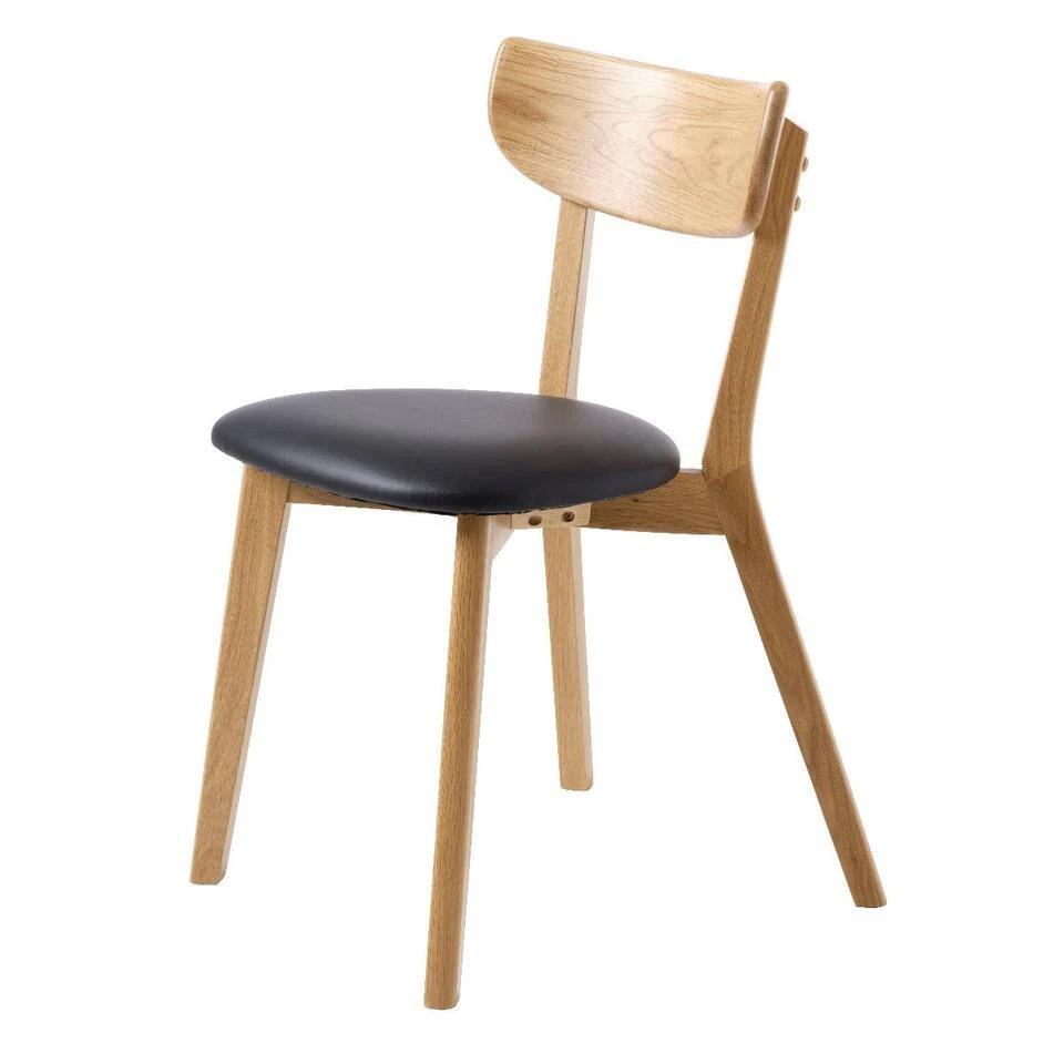 Nordic Home - Oakley Eetkamerstoel Hout - Naturel 3 Nordic Home - Oakley Eetkamerstoel Hout - Naturel