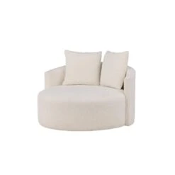 Svea - Elena Loveseat Teddy - Wit