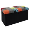 Home Deco Poef Multi Color Tile - Opbergbox - 76 X 38 Cm 2 Home Deco Poef Multi Color Tile - Opbergbox - 76 X 38 Cm -LeenBakker Winkel 1000171600