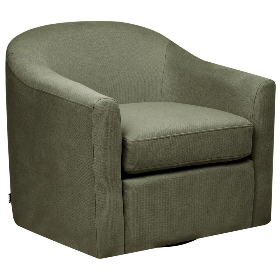 MAGNOR - Fauteuil - Donkergroen - Polyester 3 MAGNOR - Fauteuil - Donkergroen - Polyester