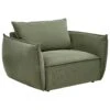 KUNES - Fauteuil - Groen - Polyester -LeenBakker Winkel 1000174076