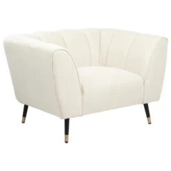 ORSTA - Fauteuil - Lichtbeige - Polyester