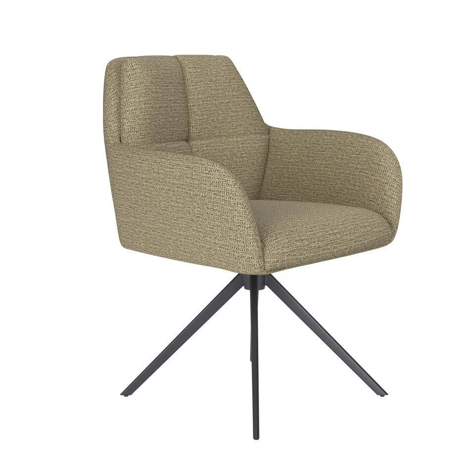 Housecraft Pete Eetkamerstoel Draaibaar Metaal Pistache Groen 3 Housecraft Pete Eetkamerstoel Draaibaar Metaal Pistache Groen