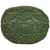 AADHI - Poef - Groen - 50 X 50 Cm - Synthetisch Materiaal -LeenBakker Winkel 1000174426