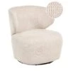 ALVDAL - Fauteuil - Beige - Polyester