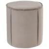 SEDONA - Poef - Taupe - Fluweel -LeenBakker Winkel 1000175129