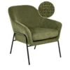 VEDDIGE - Fauteuil - Groen - Polyester 1 VEDDIGE - Fauteuil - Groen - Polyester -LeenBakker Winkel 1000175605