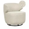 MOLLEBY - Fauteuil - Lichtbeige - Bouclé -LeenBakker Winkel 1000175607