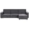ROMEDAL - Hoekslaapbank - Grafietgrijs - Linkszijdig - Polyester 1 ROMEDAL - Hoekslaapbank - Grafietgrijs - Linkszijdig - Polyester -LeenBakker Winkel 1000175694