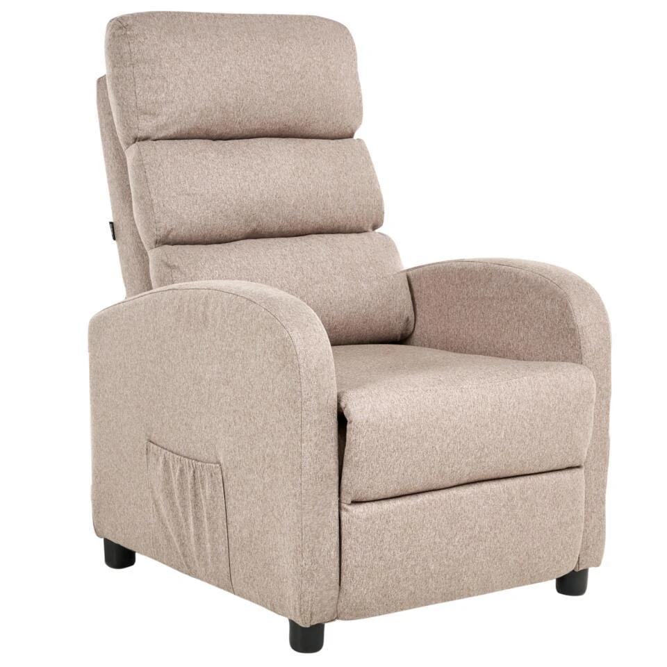 OTUS - Relaxfauteuil - Taupe - Polyester 3 OTUS - Relaxfauteuil - Taupe - Polyester