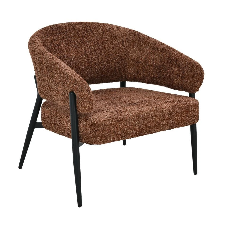 Livingfurn - Fauteuil Dilan Venga Hazel - 72.5x73x75cm 3 Livingfurn - Fauteuil Dilan Venga Hazel - 72.5x73x75cm