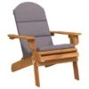 VidaXL - Adirondack Tuinstoel - Kussens - Bruin - Acaciahout - 75x84x90 Cm -LeenBakker Winkel 1000179602