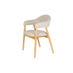 Puur - Clay Fauteuil Hout - Lichtbruin