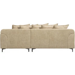 Bank Elsa Met Chaise Longue Rechts - Taupe 20 Bank Elsa Met Chaise Longue Rechts - Taupe -LeenBakker Winkel 10101371 0900