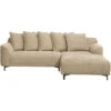 Bank Elsa Met Chaise Longue Rechts - Taupe 1 Bank Elsa Met Chaise Longue Rechts - Taupe -LeenBakker Winkel 10101371