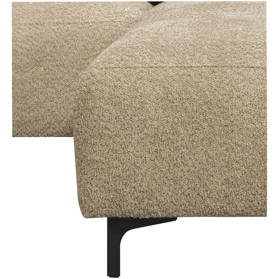 Bank Elsa Met Chaise Longue Rechts - Taupe 14 Bank Elsa Met Chaise Longue Rechts - Taupe - Afbeelding 12