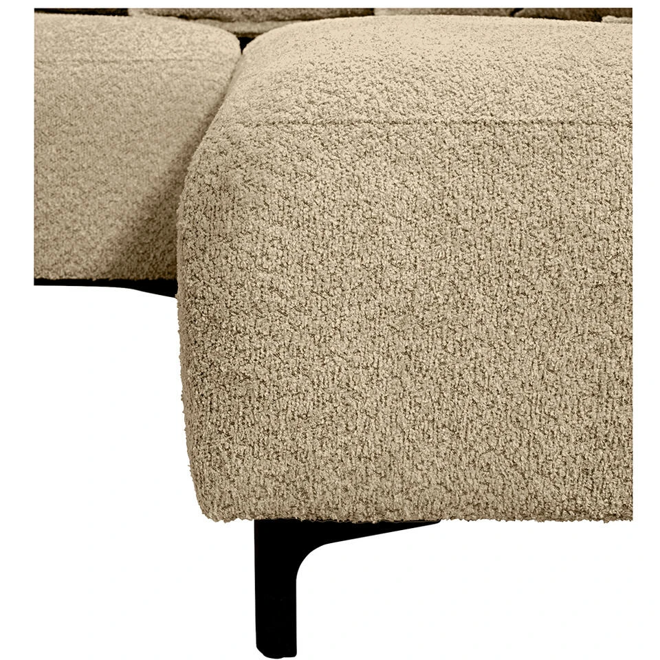 Bank Elsa Met Chaise Longue Rechts - Taupe 10 Bank Elsa Met Chaise Longue Rechts - Taupe - Afbeelding 8