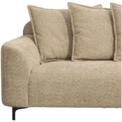 Bank Elsa Met Chaise Longue Rechts - Taupe 26 Bank Elsa Met Chaise Longue Rechts - Taupe -LeenBakker Winkel 10101371 9003