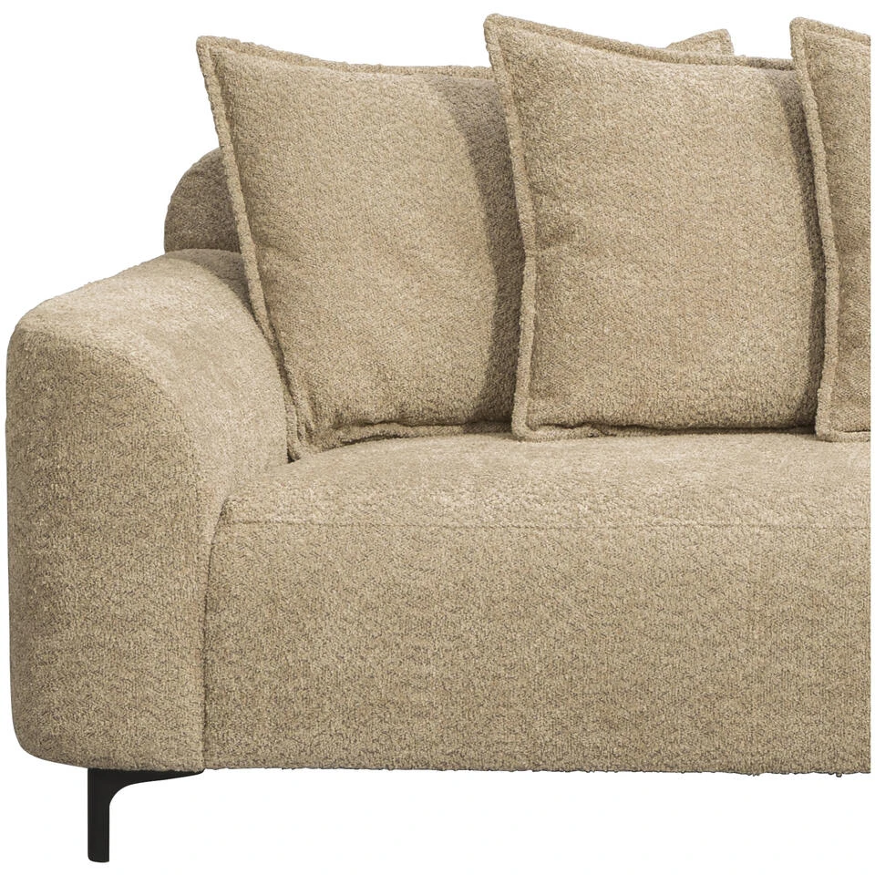 Bank Elsa Met Chaise Longue Rechts - Taupe 11 Bank Elsa Met Chaise Longue Rechts - Taupe - Afbeelding 9