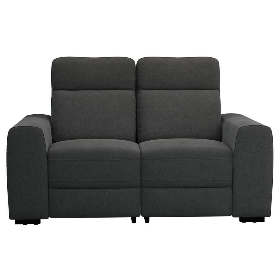 Bank James 2-zits - Stof Supple - Antraciet 3 Bank James 2-zits - Stof Supple - Antraciet