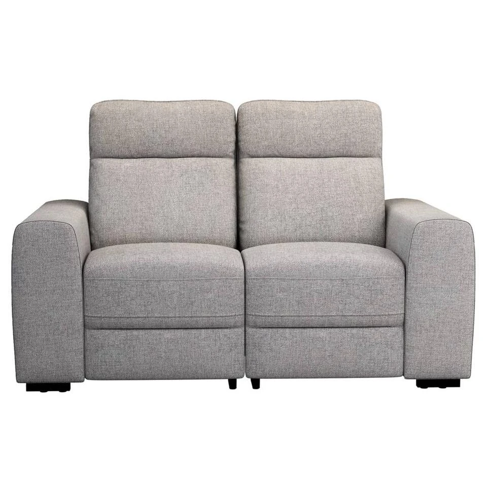 Bank James 2-zits - Stof Belfast - Grijs 3 Bank James 2-zits - Stof Belfast - Grijs