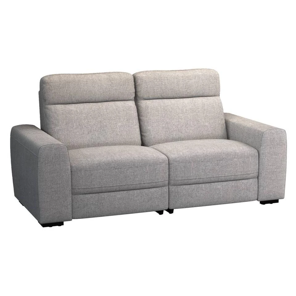 Bank James 3-zits - Stof Belfast - Grijs 4 Bank James 3-zits - Stof Belfast - Grijs - Afbeelding 2