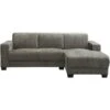 Bank Aberdeen Met Chaise Longue Rechts - Cremona - Grijs -LeenBakker Winkel 10101455