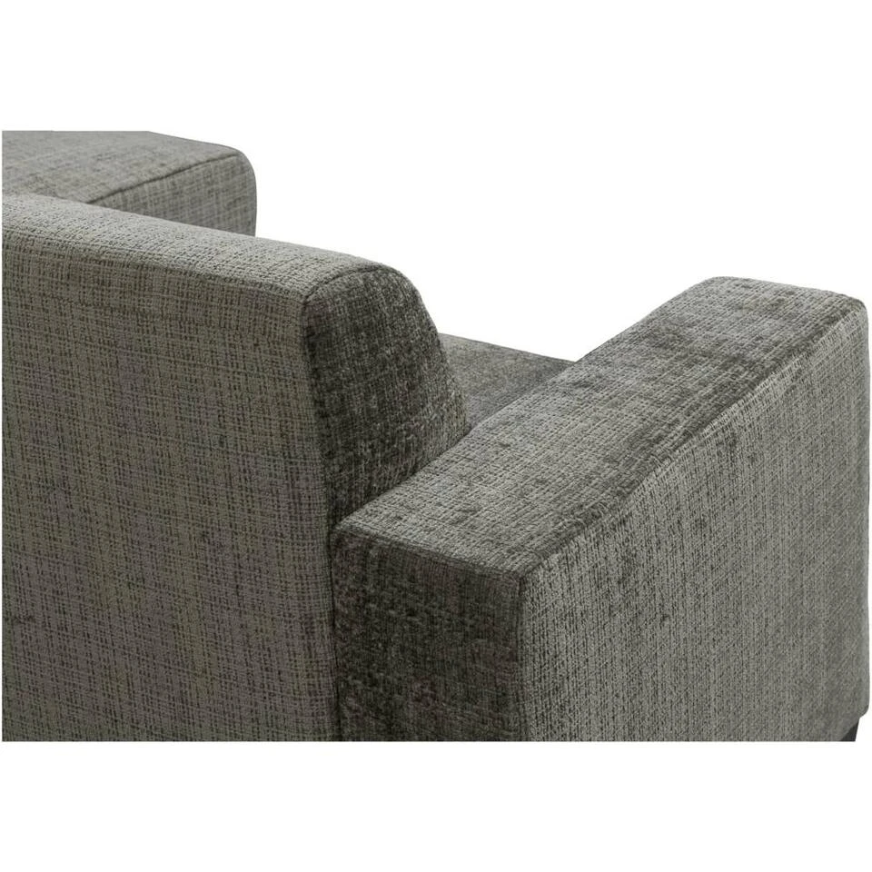 Bank Aberdeen Met Chaise Longue Rechts - Cremona - Grijs 11 Bank Aberdeen Met Chaise Longue Rechts - Cremona - Grijs - Afbeelding 9