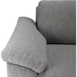 Hoekbank Tom Rechts - Monza - Grijs -LeenBakker Winkel 10101471 9001